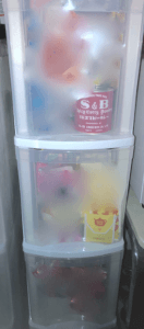 キッチンチェスト上部