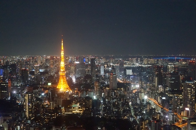 東京タワー夜景