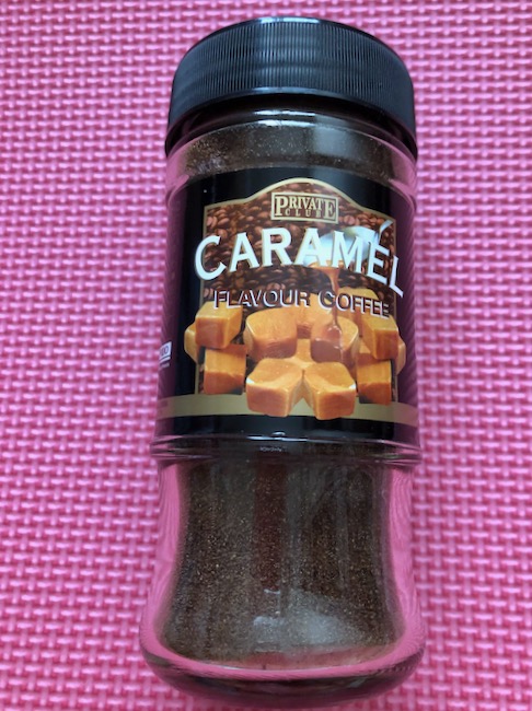 プライベートグループキャラメルフレーバーコーヒー表