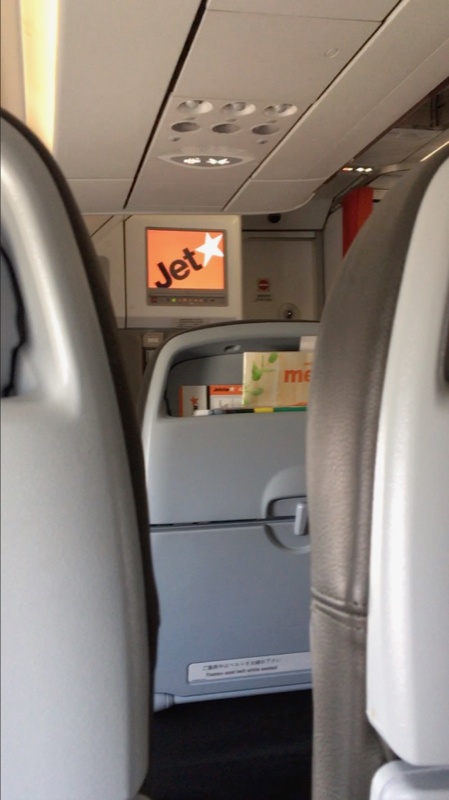 ジェットスター客席