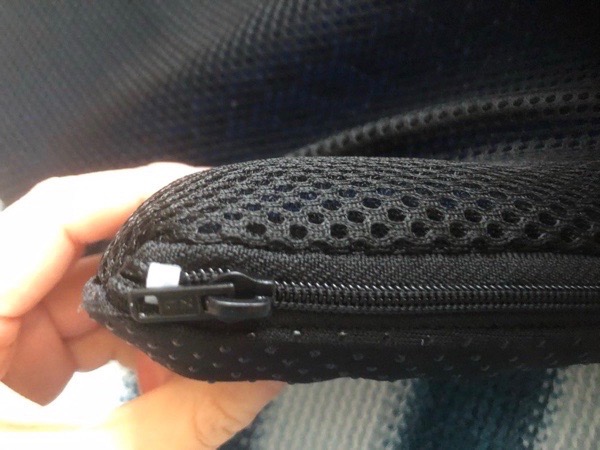 ジェルクッション横ファスナー