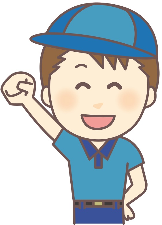 ニコニコガッツボーズ引っ越し業者男性