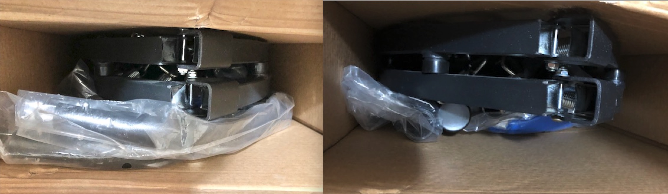 トランポリン開封後