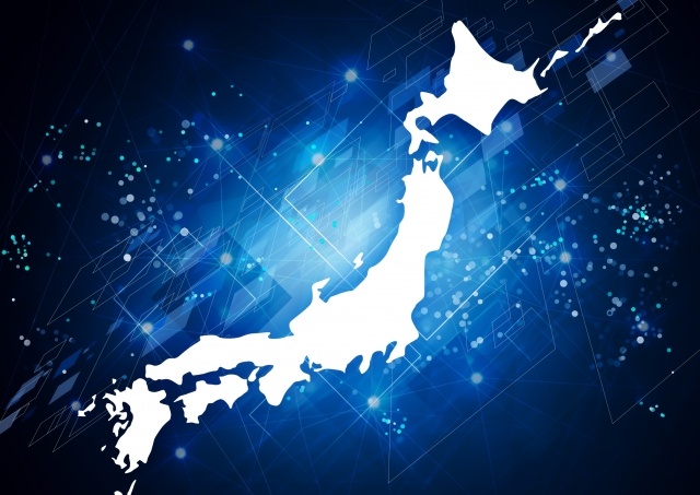 日本列島と電脳空間