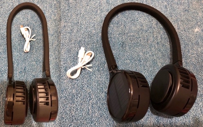 SOFT NECK FAN広げる