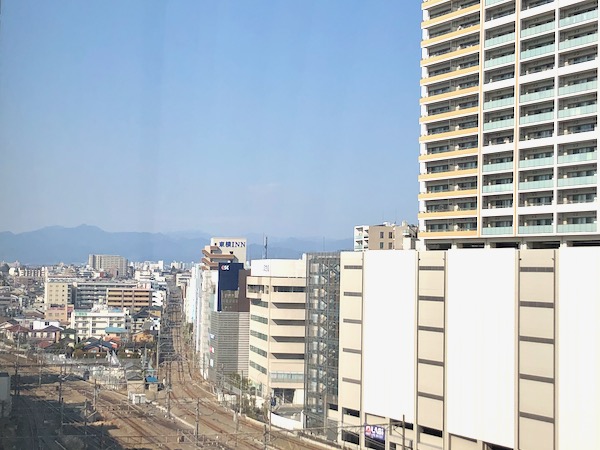 ホテルメッツ立川から奥多摩方面