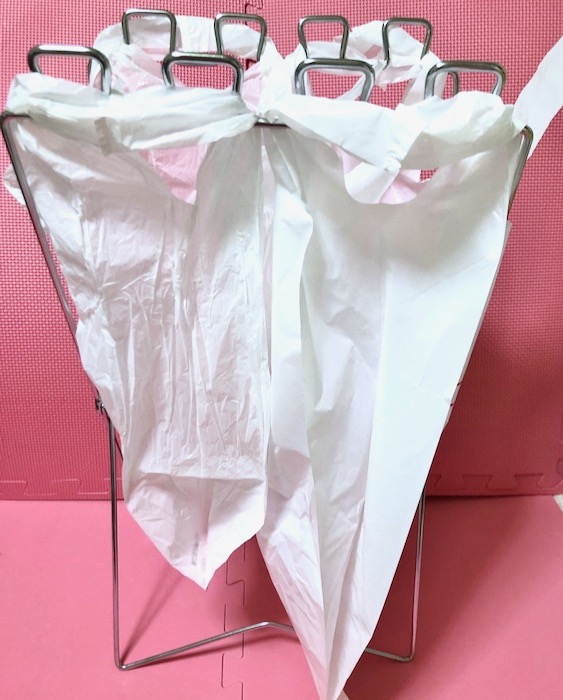 大中レジ袋設置横から