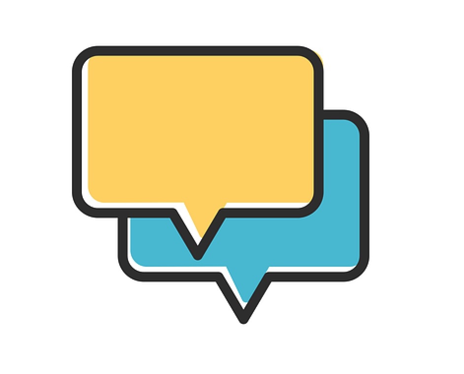 チャットシンプル吹き出し