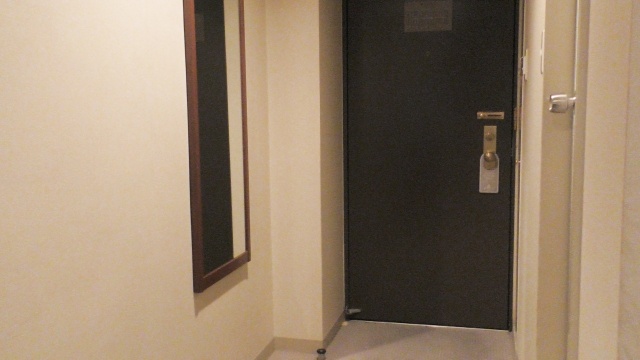 ホテルの入り口