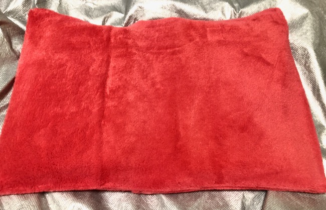 レンジでゆたぽんカバー出した所