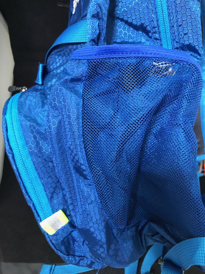 サイドメッシュポケット