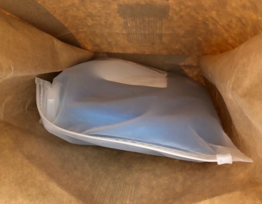 リュックお目見え