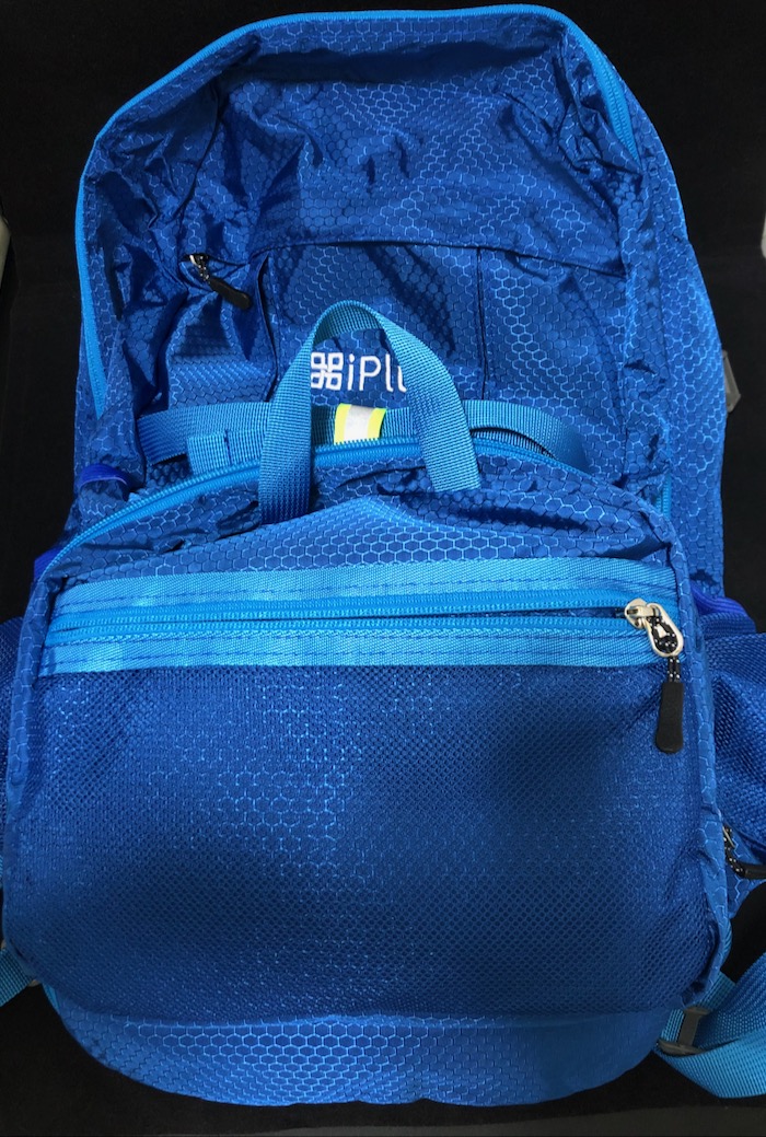 リュック背中正位置