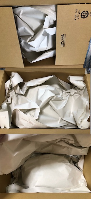 お茶漬けセット開封の様子