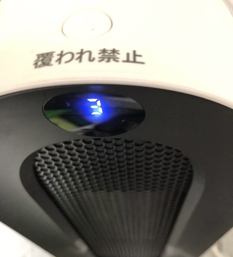 ファンヒーター3強風