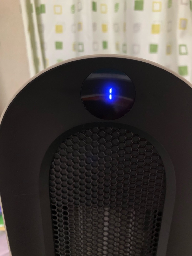 ファンヒーター自然風