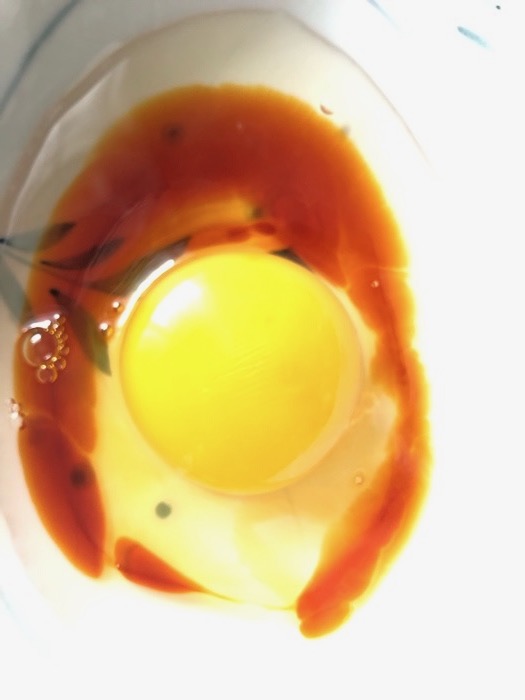 黄身と本膳醤油