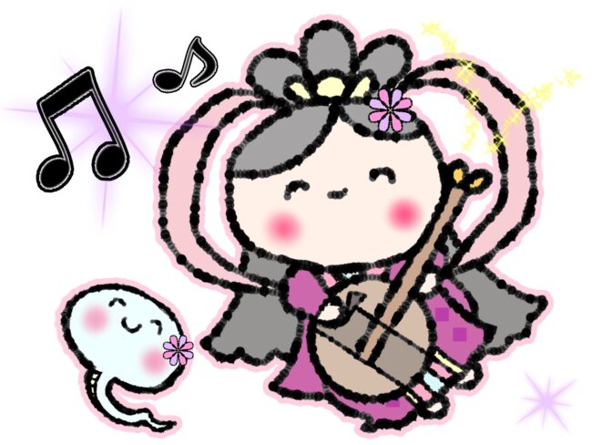 弁財天と白蛇さん