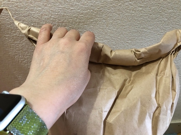 規格外玄米開封